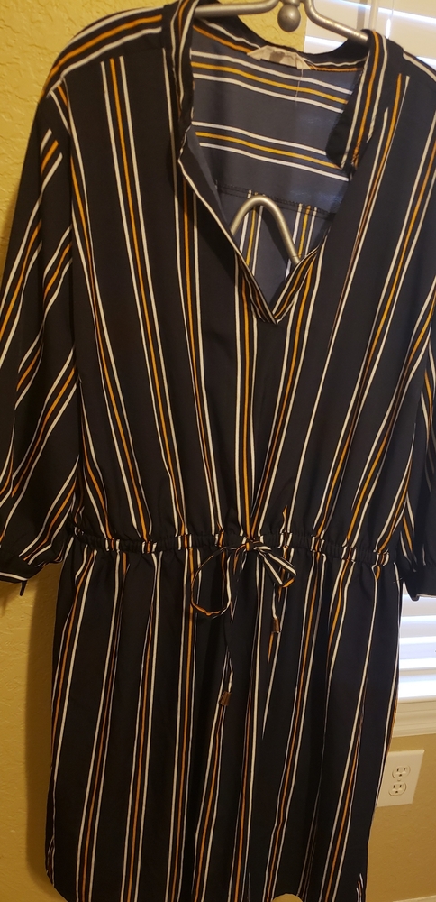 Women's Navy Dress Size 3X